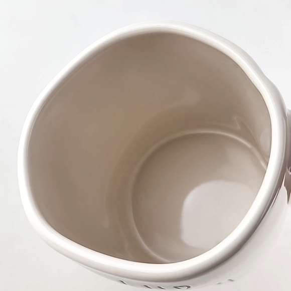 ⭐️2/ $50⭐️ Rae Dunn Artisan Collection Coffee Mug White Large Letters HIP HOP - Picture 6 of 10